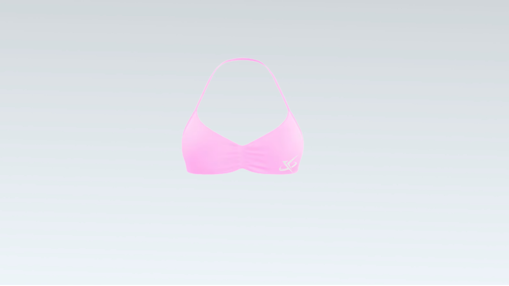 V-Neck Halter Sports Bra